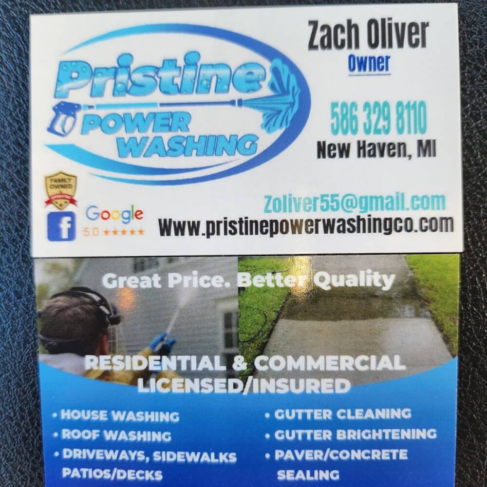 Power Washing Chesterfield Township MI