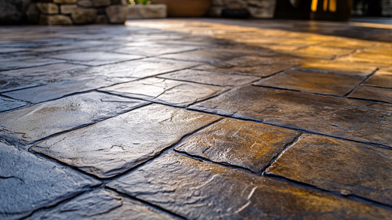 Stamped Concrete Driveways