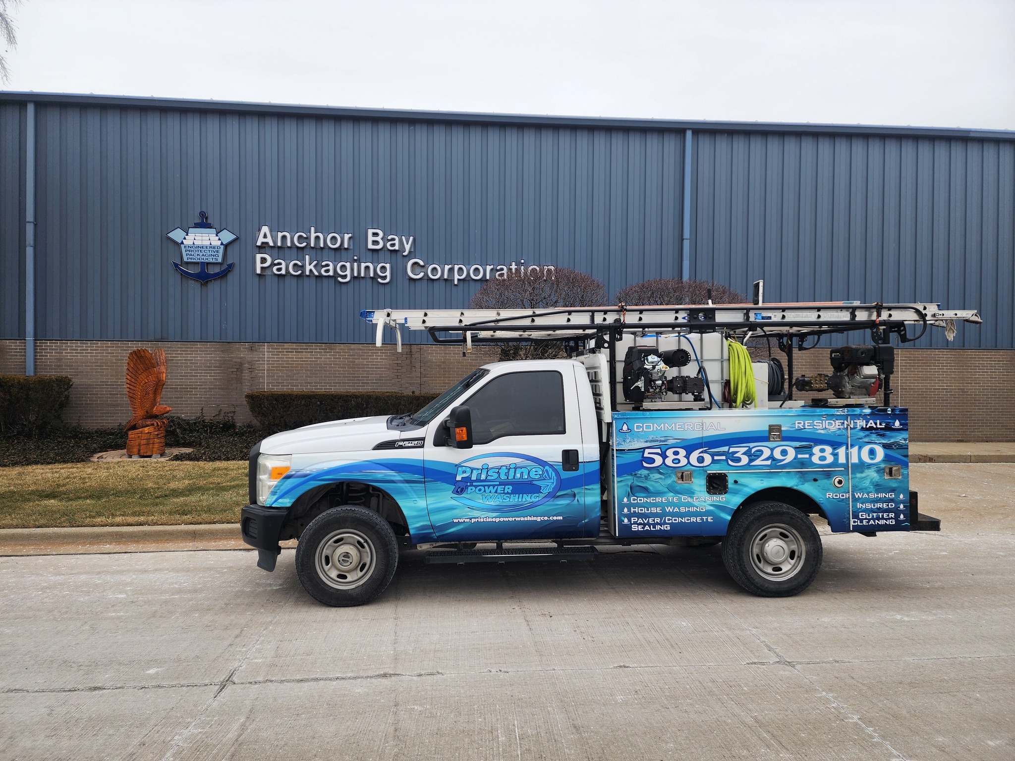 power washing Fraser MI